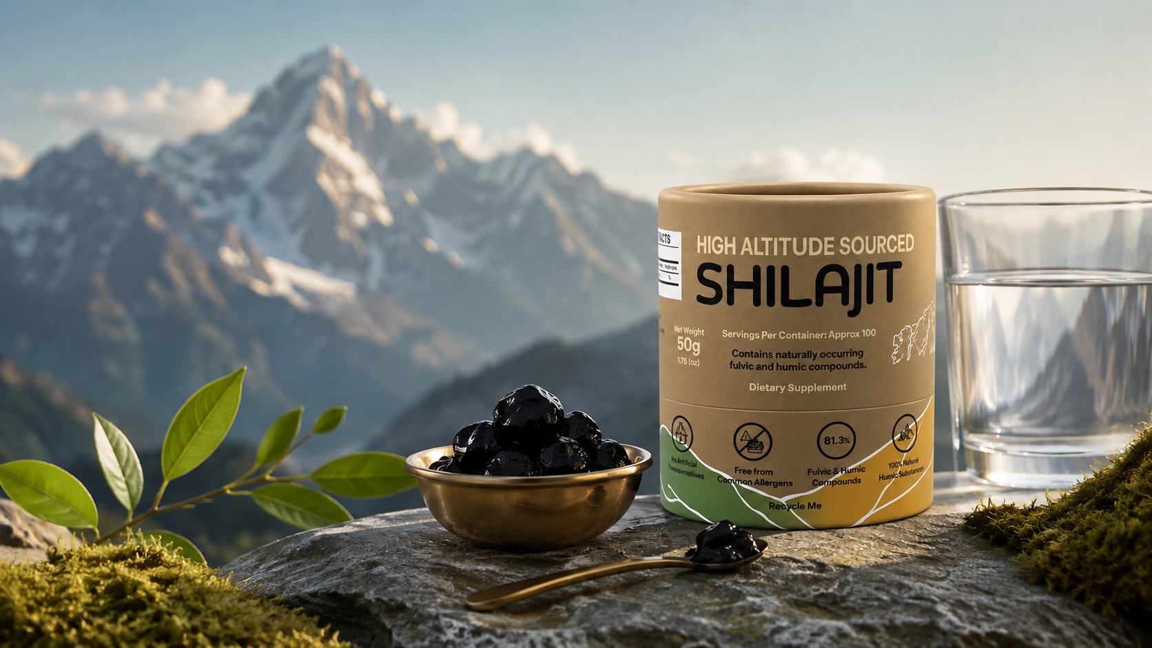 High Altitude Sourced Shilajit Resin: A Complete Guide to Benefits, Uses, and Daily Practice
