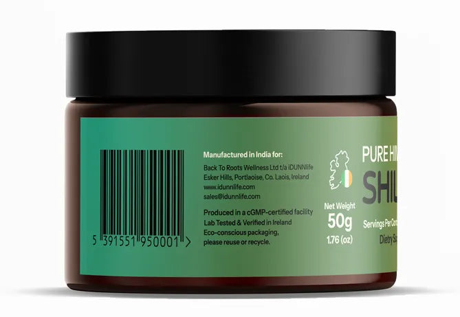 iDUNNlife Pure Shilajit Resin (Sourced from Himalayan Regions) – 50g